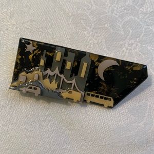 Vintage house pin by Lucinda